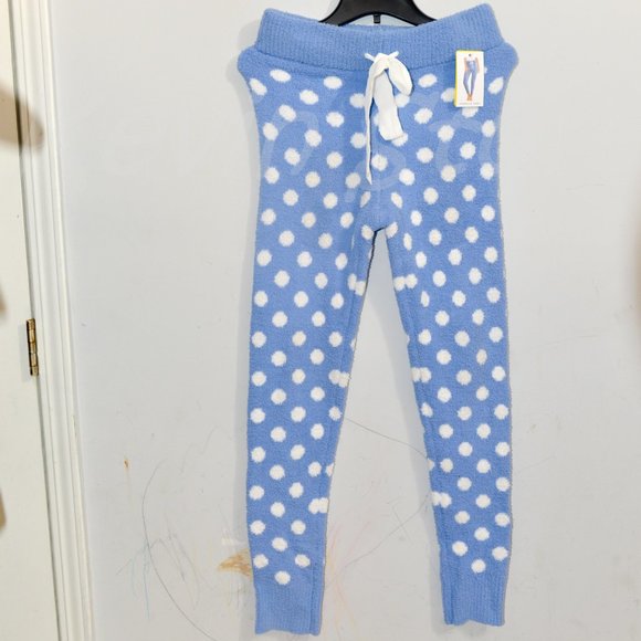 Women louge pants HONEYDEW Chenille Lounge Blue - Picture 2 of 4